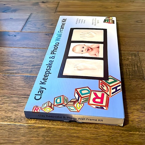 NEW Clay Keepsake & Photo Wall Frame Kit - Picture 7 of 13